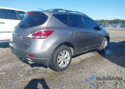 2011 Nissan Murano Sl from USA, damaged, VIN JN8AZ1MW1BW184755